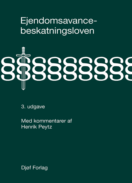 Cover til: Ejendomsavancebeskatningsloven (3. udg.)